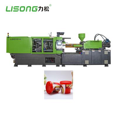 China LS518/830GE LISONG Horizontal Special Packaging Products Plastic Injection Molding Machine FOR IML Paint Bucket for sale