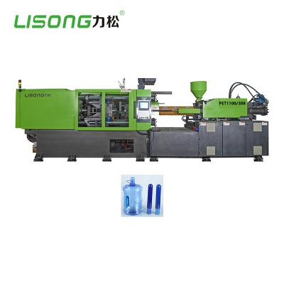 China New Lisong Horizontal Automatic Various Preforms Plastic Crate Injection Molding Machine for sale