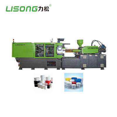 China Horizontal Plastic Bucket Polyurethane Injection Molding Machine for sale