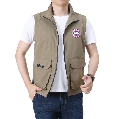 China Fashion Waterproof Men's Coat Summer New Arrival Vest Men's Service Vest for sale