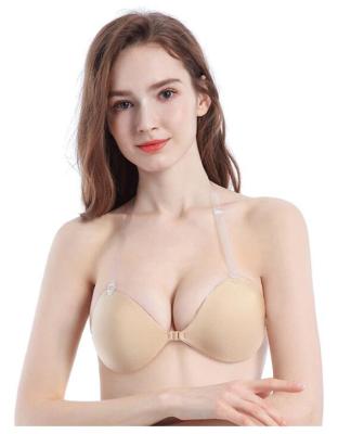 China Sexy Self Adhesive Strapless Bra Bandage Stick Gel Push Up Seamless Backless Bra for sale