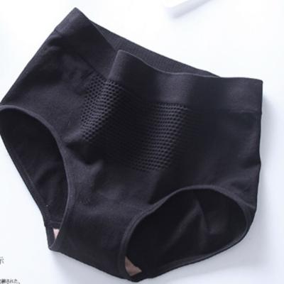 China Seamless Sexy Cotton Women High Waist Underwear Quick Dry Plus Size for sale