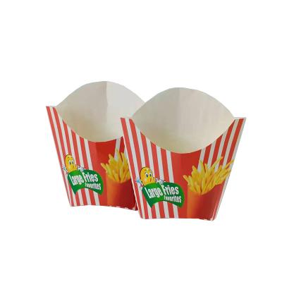 China Hamburger and Fried Fried Chicken Packaging Boxes and Disposable Customized Disposable Wrapping Paper Chips Boxes for sale