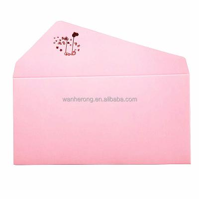 China Wholesale Luxury Fancy Brown Wedding Wrapping Paper Jewelry Packaging Custom Paper Envelope for sale