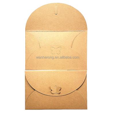 China Mini Envelope Small DIY Individual Luxury Colored Foldable Paper Envelopes Thick Cardboard Locking Buckle Letter Gift Voucher Envelope for sale