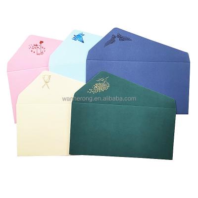 China Luxury Custom Thank You Card Envelope And Gift Card Packaging Paper Envelope for sale