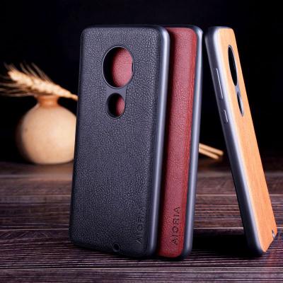 China Shockproof Leather Phone Case For MOTO G7 Phone Cover For MOTO G7 for sale