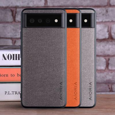 China Shockproof Leather Phone Case For Google Pixel 6 Funda de cuero Para telefono Para Google Pixel 6 for sale