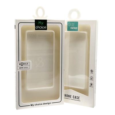 China Recycled Materials Package Boxes Custom Kraft Paper Phone Case Box Packaging For Phone 14 Case for sale