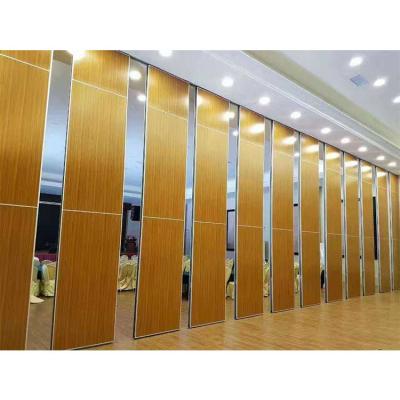 China Hotel Classroom Movable Partition Wall Decoration Design Folding Acoustic Partition Walls for sale