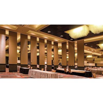 China Aluminum Movable Partition Wall Soundproof Operable Sliding Partition Wall for sale