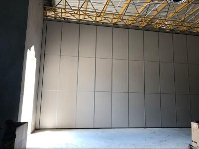 China Multi Color Banquet Hall Acoustic Partition Wall Operable Floor To Ceiling for sale