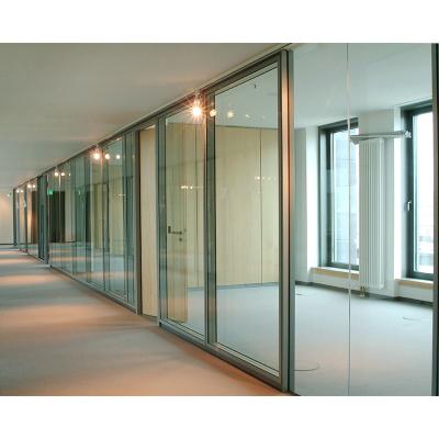 China Exhibition Centers Aluminum Frame Glass Partition Wall For Panoramic system for sale