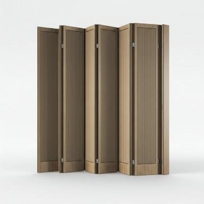 China Hotel Movable operable partition wall system Acoustic Wooden Folding Walls for sale