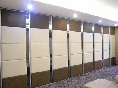 China AE Customized movable partitions wall hotel banquet hall	 folding telescopic partition wood veneer for sale