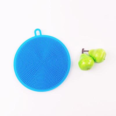 China Wholesale Viable Universal Hyri Kitchen Brush Silicone Sponge Dish Washing Sponge for sale