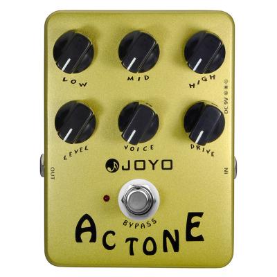 China Genuine Professional JOYO JF-13 GUITAR BYPASS Design Ac Guitar Effect Pedal Tone Vox Amp Simulator Electric Guitar Effect Pedal for sale