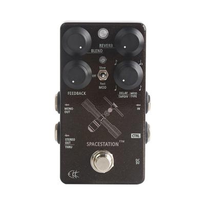 China CKK TTM GUITAR Space Station Electronic Delay and Reverb Guitar Effect Pedal for sale