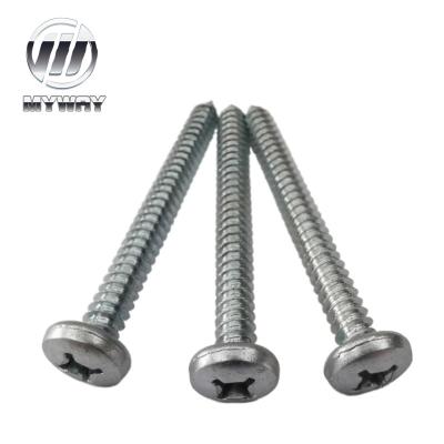 China Carbon steel/SS304/SS316 factory price self tap screw din7981 for sale