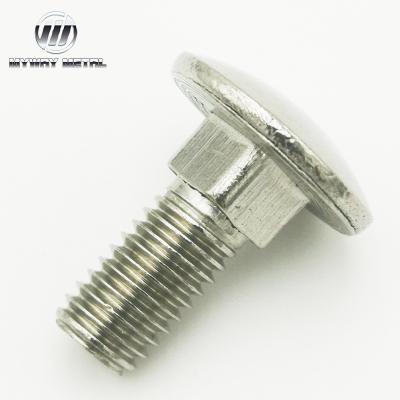 China Stainless Steel Manufacturers Low Price Promotion ASME/ANSI B18.10 Stainless Steel Round Head Bolts for sale