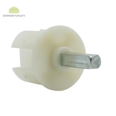 China Retractable restaurant tent aluminum or plastic round plug tube tent parts around tube end plug for sale