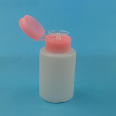 China 33/410 Drip-Free Plastic Pink Color Nail Polish Remover Bottle Pump For Nail Polish for sale