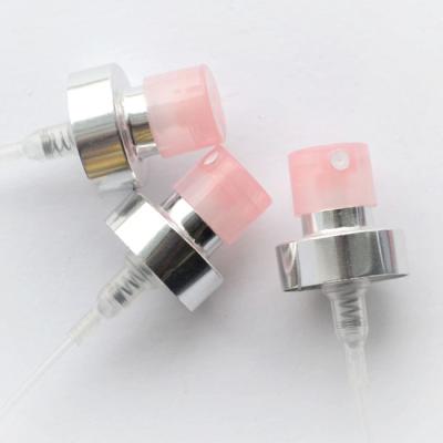 China 0.06cc Pink Color Anti-Drip Fragrance Fine Mist Sprayer Crimp Pump for sale