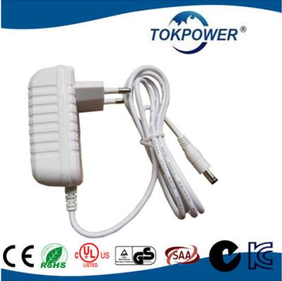 China 24 watt 12V 2A  Universal AC DC Adapter Wall Mount Power Supply for LED Digital for sale