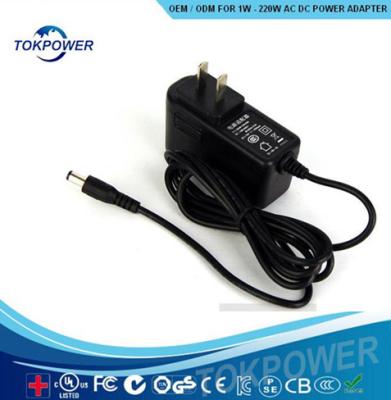 China 16V 0.75A 12W Wall Charger Adapter Plug AC DC Switch Power Supply for sale