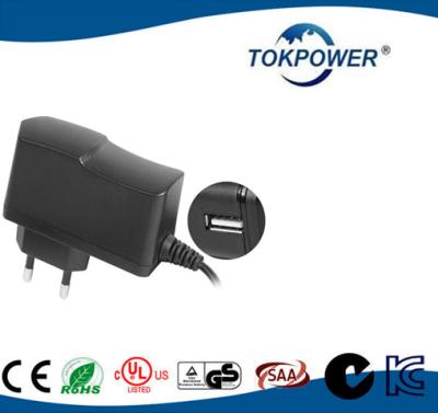 China Modem Power Adapter Wall Mount 12V 1A 12W , UK Plug 12V 1A Electrical Travel Adapters for sale