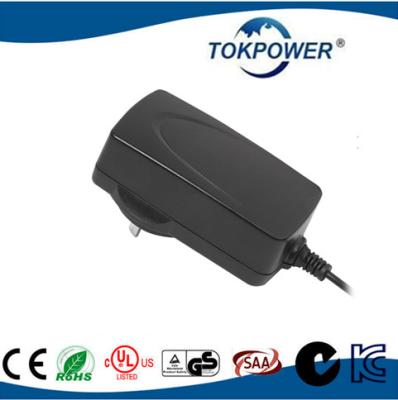 China 1.5A Modem Power Adapter 24V Switched Power Supply Wall Charger International Power Plugs for sale