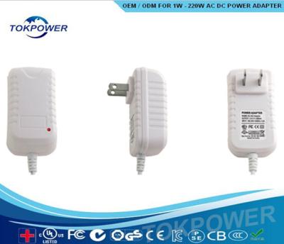 China 24W Wall Mount White Power Adapter for sale