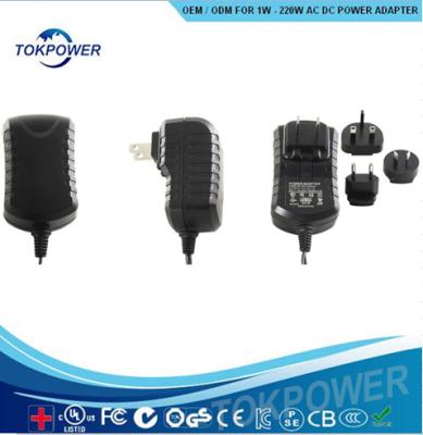 China Interchangeable Plug Power Adapter 5W 12W 24W Multiple Mobile Phone Battery for sale