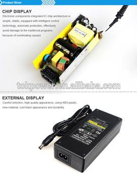 China Universal AC To DC Power Adapter 12V 3A For LG Monitor Short Circuit Protection for sale