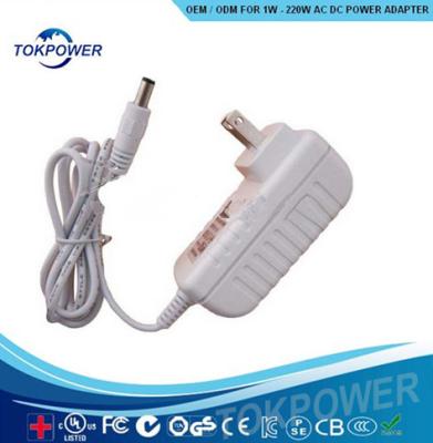 China White Medical Wall Mount Power Adapter 5v 1a AC DC Power Supply 47Hz - 63Hz for sale