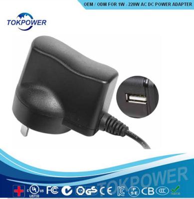 China 5 Watt Universal-USB-Stromadapterreise an der Wand befestigte Stromversorgung zu verkaufen