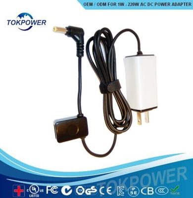 China adaptador universal 5V da C.C. da C.A. da montagem da parede de 1.m 2M - 12V regulado para o telefone/ALMOFADA digitais à venda