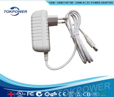 中国 白い力のアダプターの壁に取り付けられた切換えの電源 5W -24W 販売のため