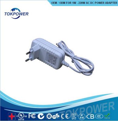 China adaptador da alimentação de DC da C.A. do adaptador 12v 1A do poder de 12W Digitas para EN 60601 do IEC de DVBS à venda