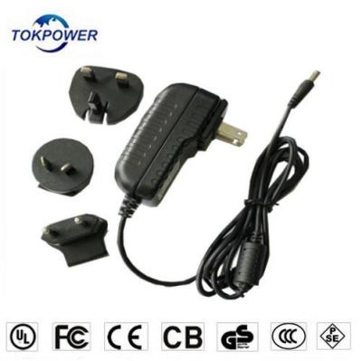 China Brits Au van de EU ons verwisselbare stopadapter 12v 3a regelde ac gelijkstroom adapter Te koop