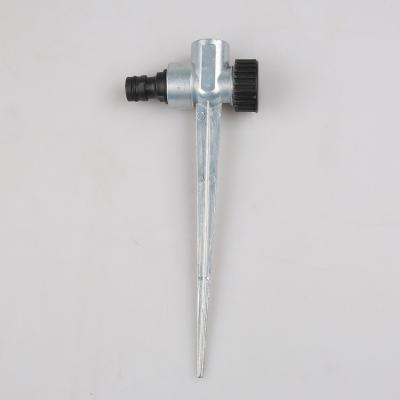 China Zinc Alloy Metal / Plastic Sprinkler Sprinkler Spike Female Thread Agricultural Irrigation 1/2