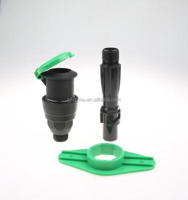 China Best Selling Convenient Quick Coupling Plastic Materials 3/4