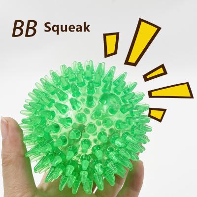 China Viable Rubber Cup Spike Ball High Performance Squeaking Suction Tpr Dog Play Balls Chewing Teeth Dog Bite Ball for sale