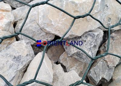 China PVC Coated Gabion Baskets Mattress Reno Mattress High Zinc Coated Wire for sale