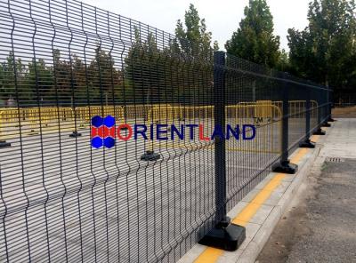 China PVC Coated 358 High Security Mesh Fence Anti Climb Mesh Fence 8gauge 4.0mm for sale