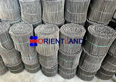 China Double Loop Tie Wire Rebar Tie Wire 12cm GI Or Electric Galvanized Surface Treatment for sale