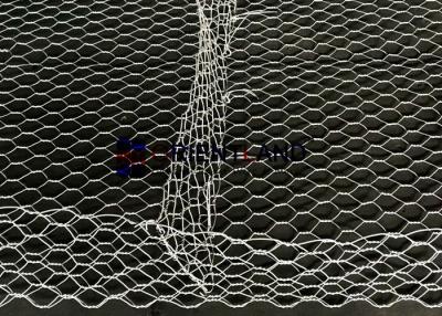 China Geo Wire Gabion Wall  Baskets Double Twisted Hexagonal Type For Coastal Defence for sale