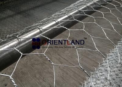 China Rockfall Mesh Netting Gabion Wall Baskets Dam Embankment Protection Woven Wire Mesh for sale