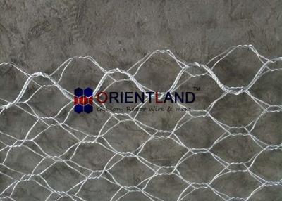 China Galfan Wire Coating Garden Galvanized Gabion Mesh River Diversion Structures 6×2×0.3m for sale