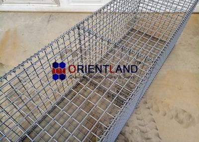 China Galvanised Bs En Iso 10244-2 Weld Mesh Gabions With Helical Binders for sale